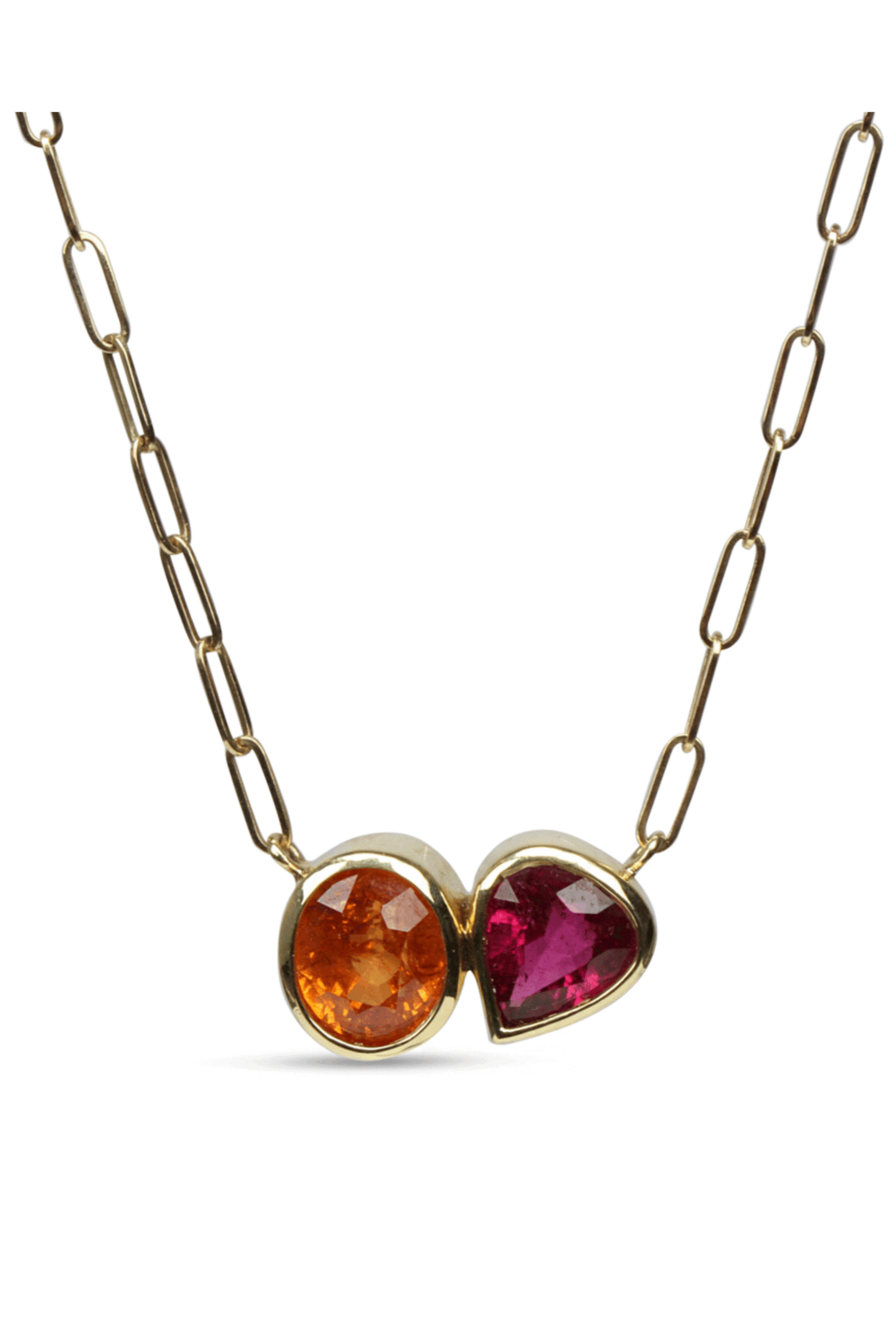 Lauren K - Spessartite & Garnet Double Necklace
