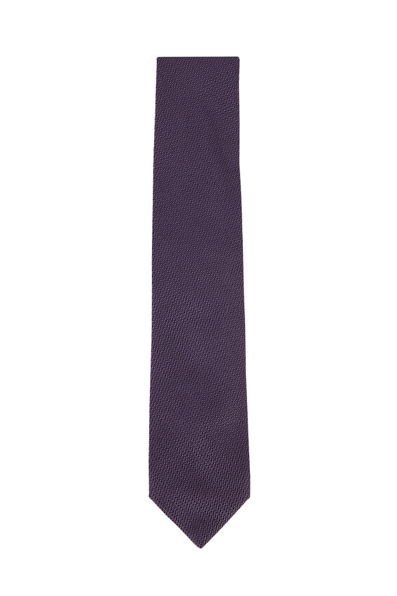 Tom Ford - Navy Blue Silk Necktie