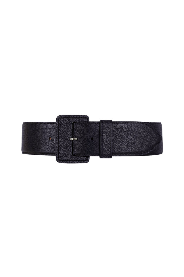 Maison Vaincourt - La Petite Merveilleuse Belt in Navy display picture 3