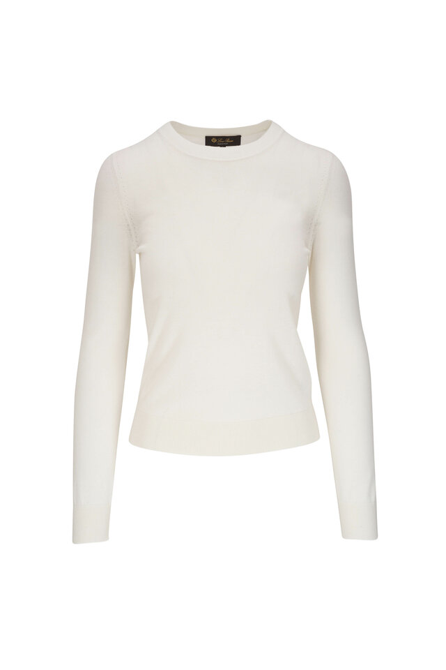 【未使用級】Brunello Cucinelli タッセル付ノースリーブセーター Cable & Mesh sweater for Woman in Panama | Brunello Cucinelli