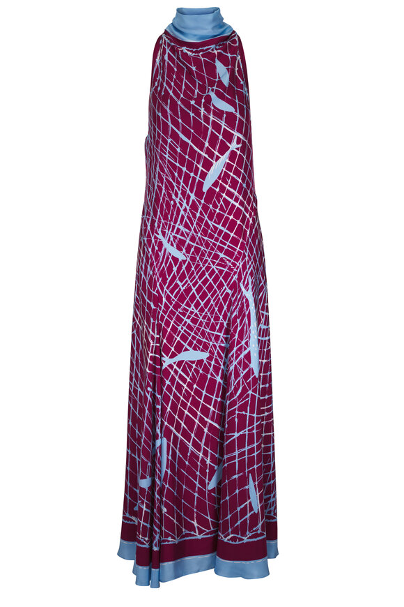 Altuzarra Moonlight Multicolor Silk Dress - view 1