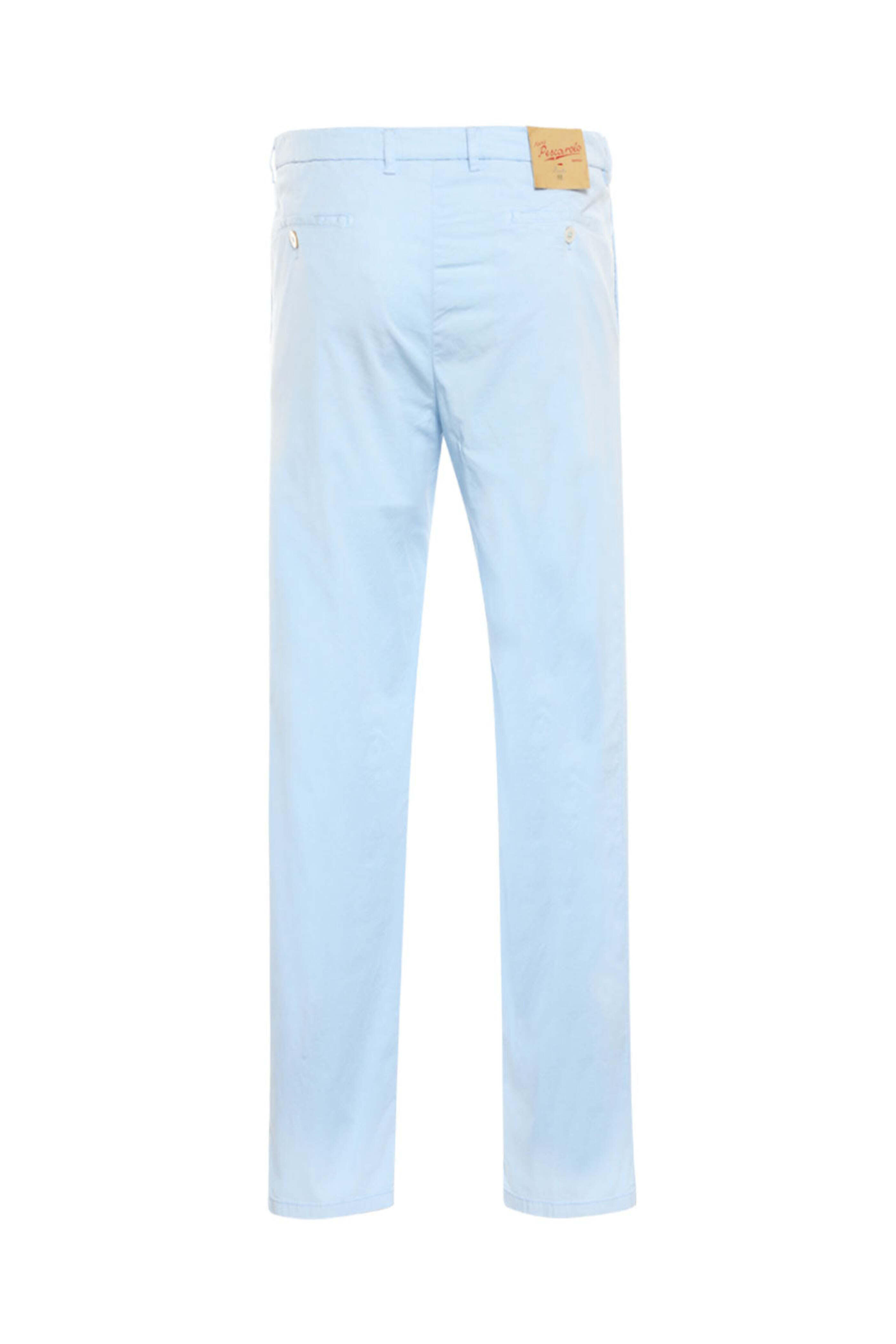 Marco Pescarolo - Light Blue Stretch Casual Pant