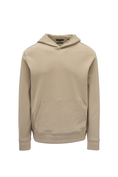 Moncler - White Cotton Quarter Zip Polo | Mitchell Stores