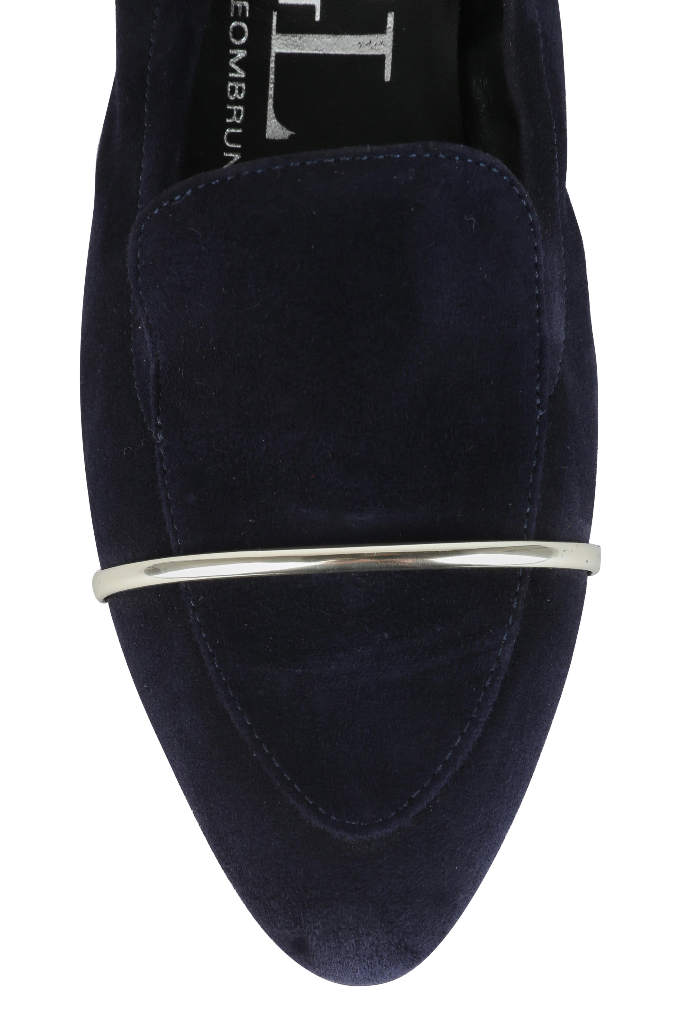 AGL - Navy Blue Suede Ballet Flat
