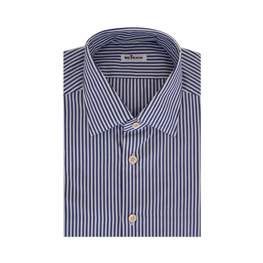 ワンピース Kiton Striped shirt dress cc98a75eKiton-187741-a-opt.jpg