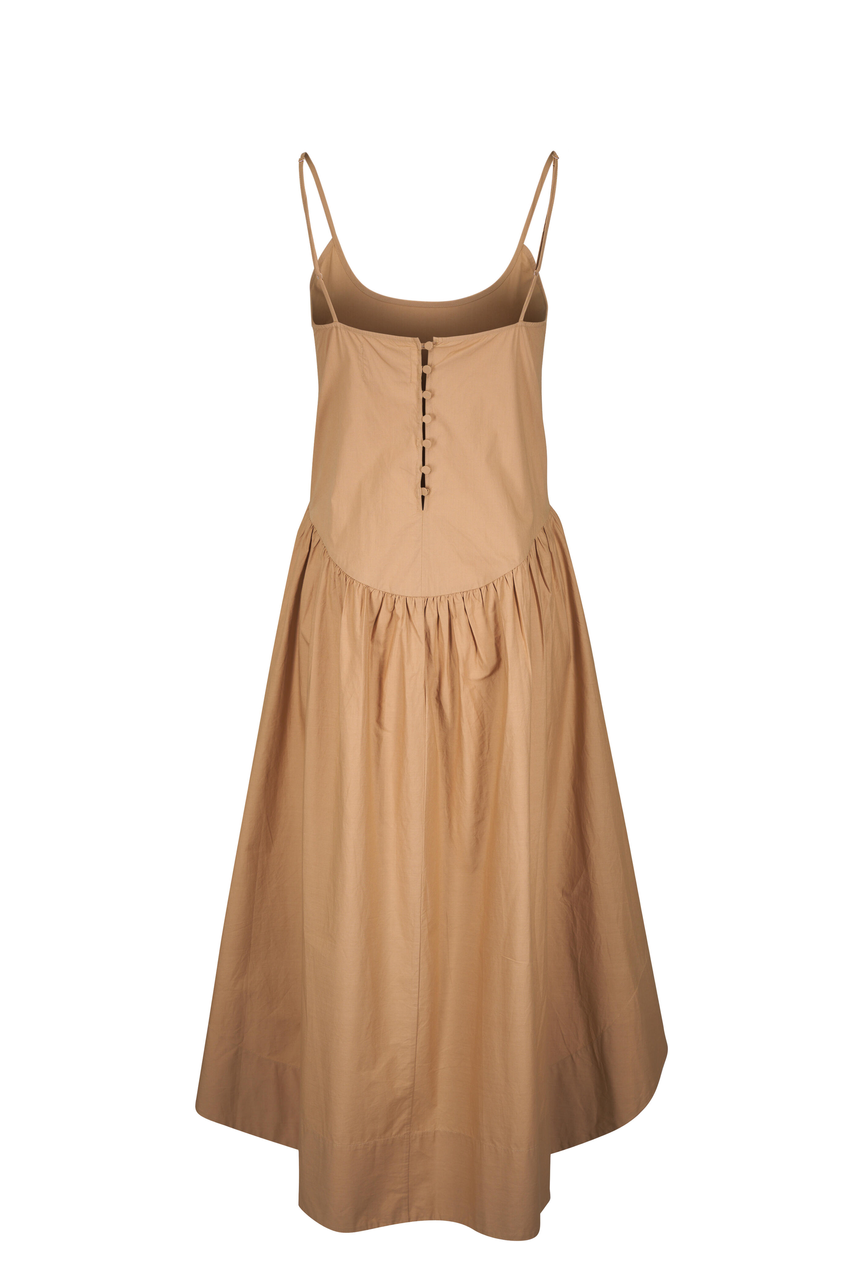 Citizens of Humanity - Ari Khaki Cotton Midi Dress