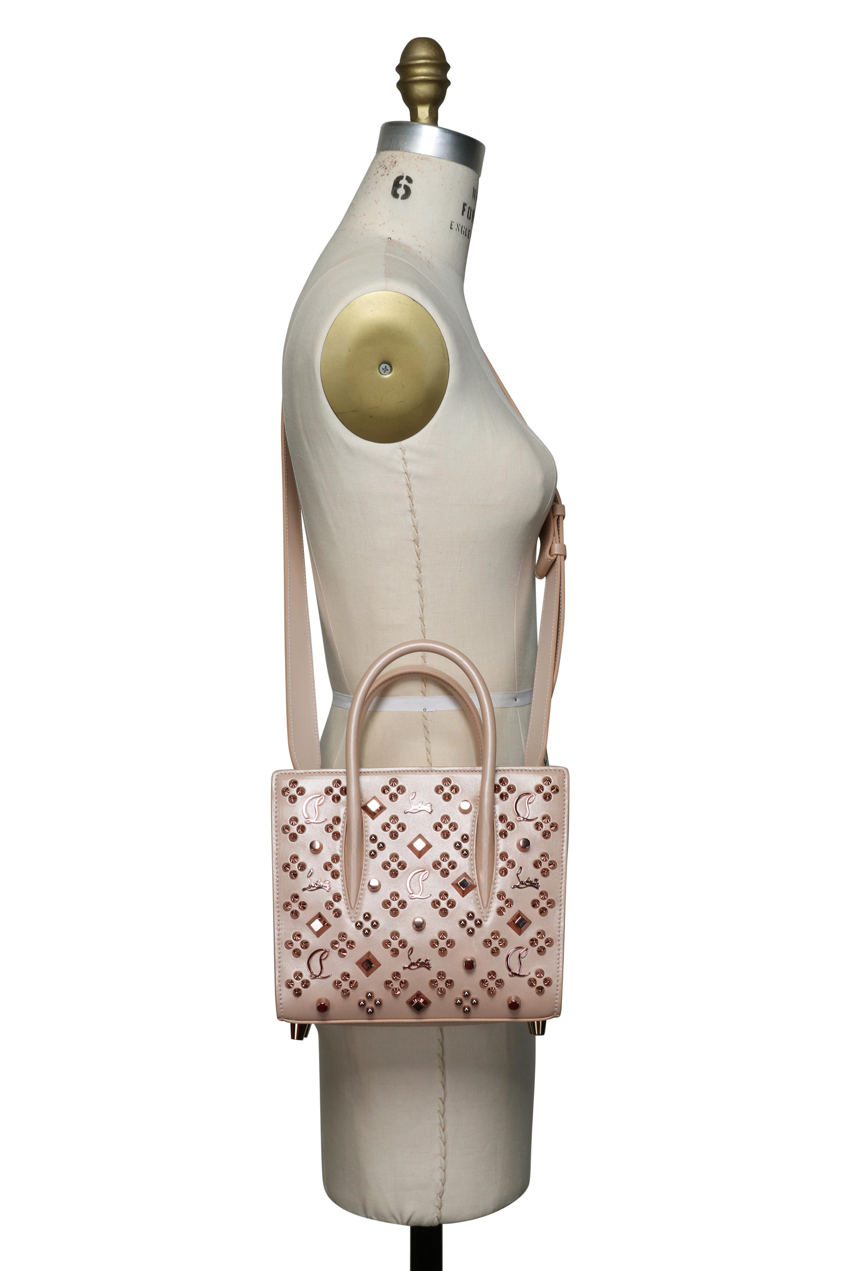 Christian Louboutin - Mini Paloma Milk Leather Top Handle Bag