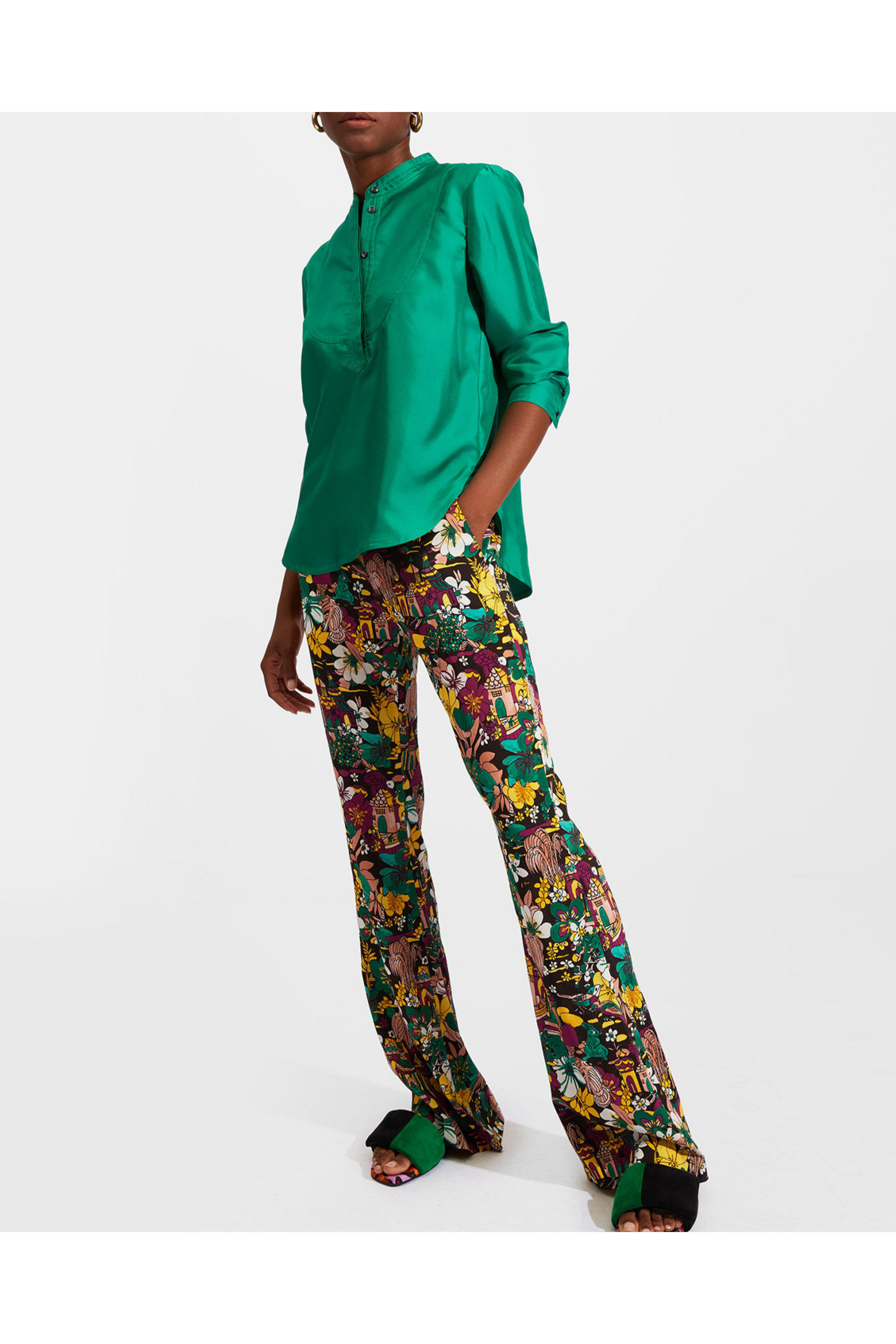 La DoubleJ - T.Unita Verde Emerald Portofino Shirt