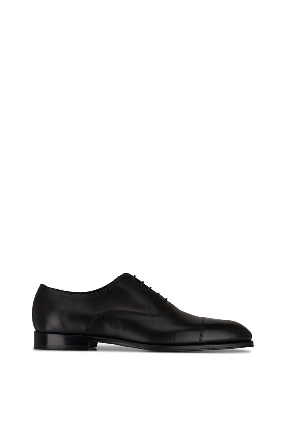 To Boot New York Nico Black Leather Lace Up Dress Shoe - view 2