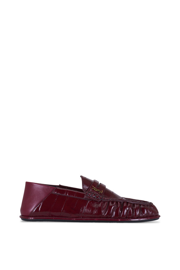 Saint Laurent - Le Loafer Grenade Leather Penny Loafer, 15mm