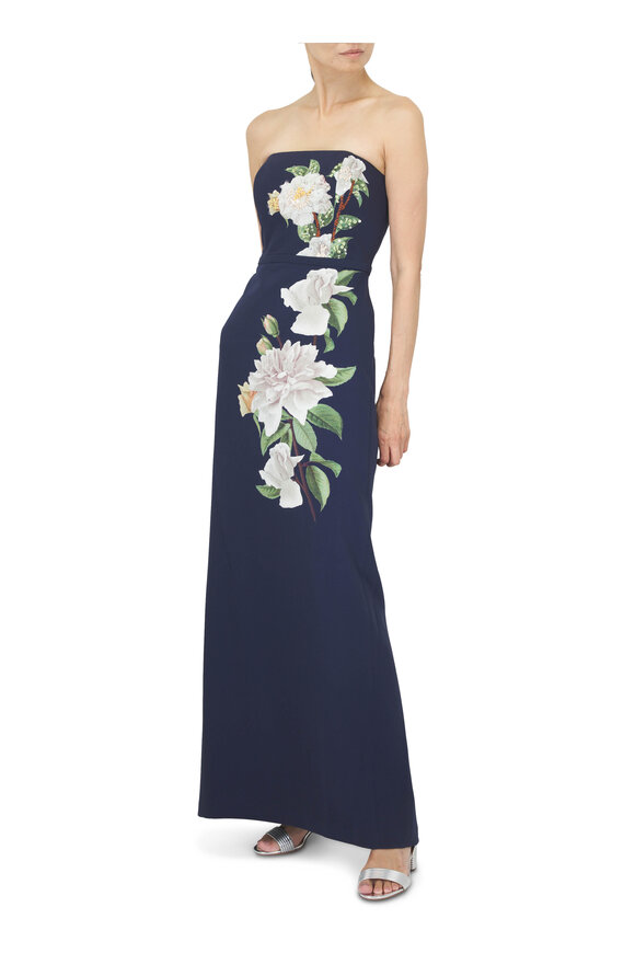 Sachin Babi Sophia Evening Gardenia Strapless Gown - view 2