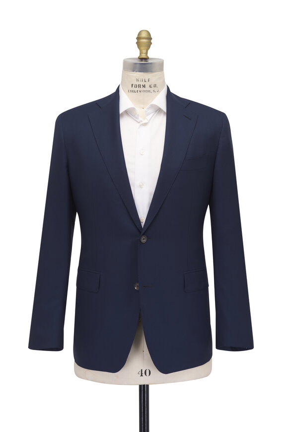 Atelier Munro Navy Blue Wool Sportcoat - view 2