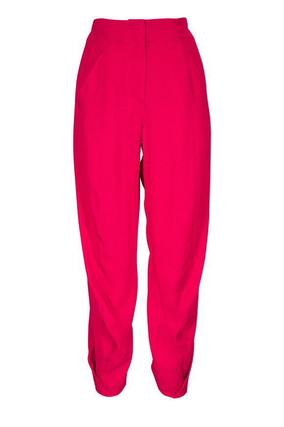 Zero + Maria Cornejo Takeo Rouge Eco Drape Pant