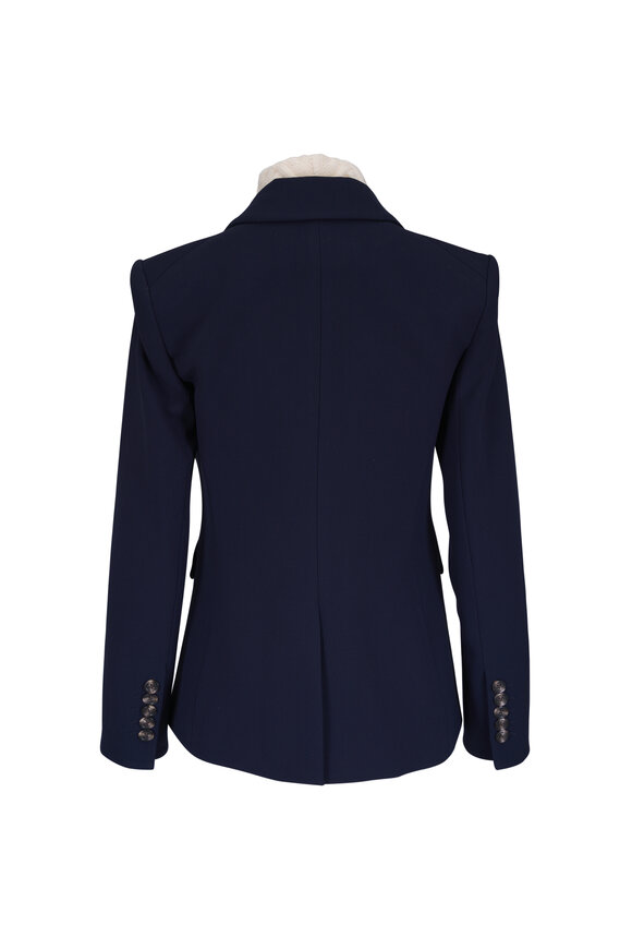 Veronica Beard The Miller Navy & Cream Dickey Jacket Kit - view 2