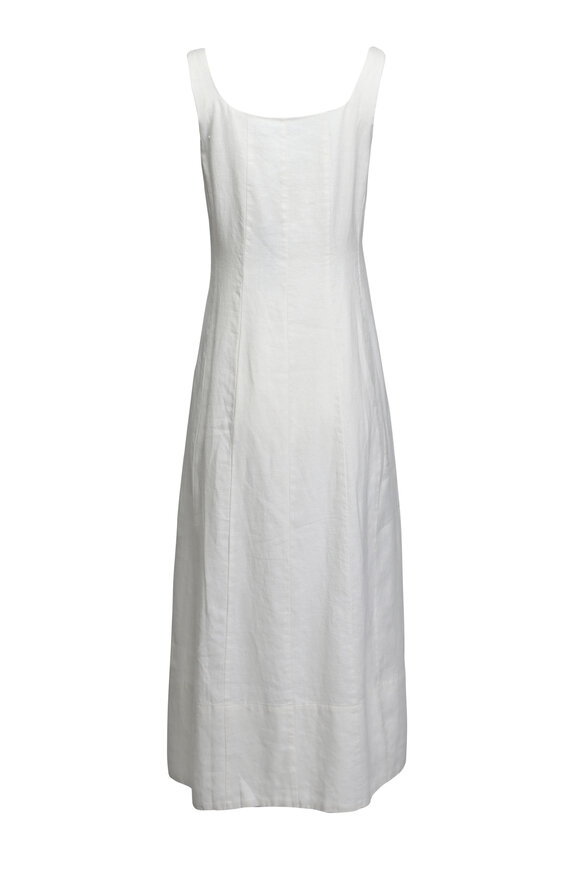 ■TOTEME■Fluid Vネック リネンドレス Fluid V-Neck Dress – La Garçonne
