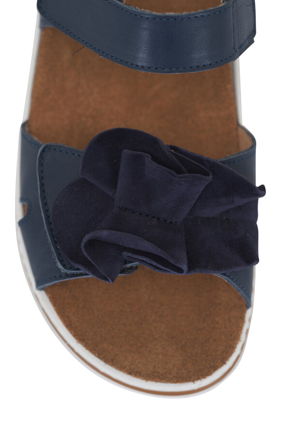 Ron White - Frances French Navy Blue Sandal