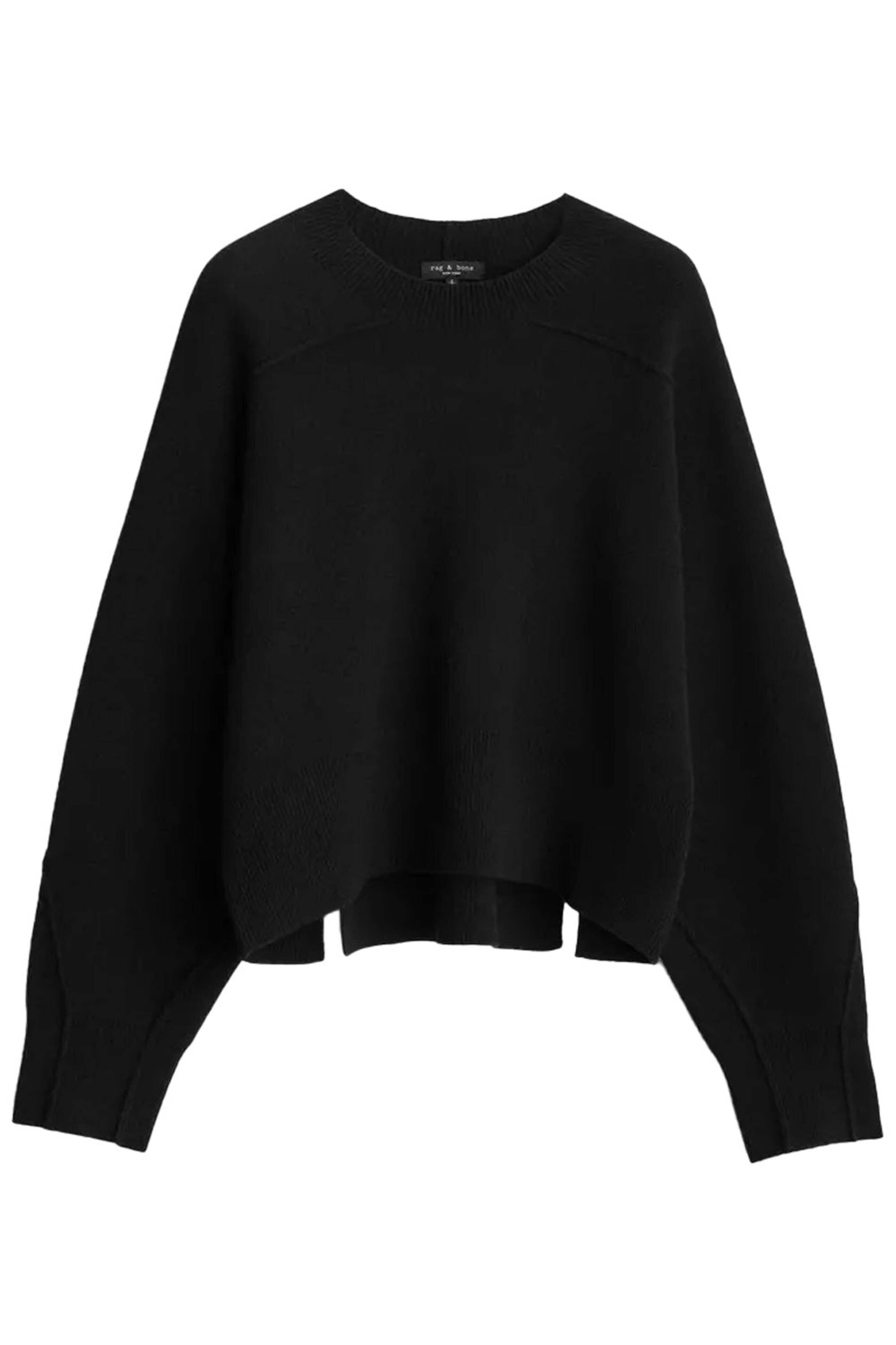 Rag & Bone - Black Bridget Crewneck Sweater