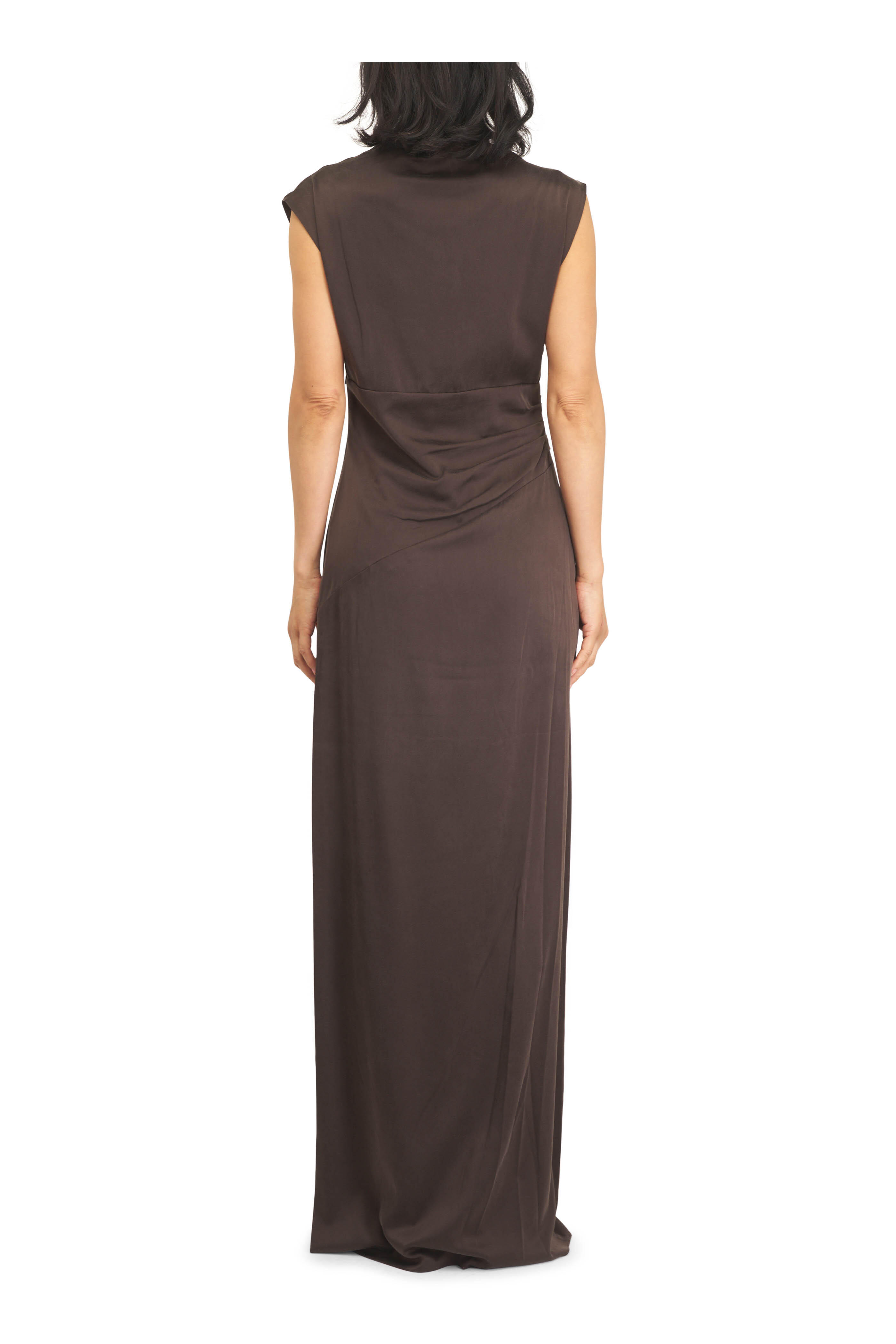 TWP - On The Side Delicioso Draped Shirred Gown - view 3