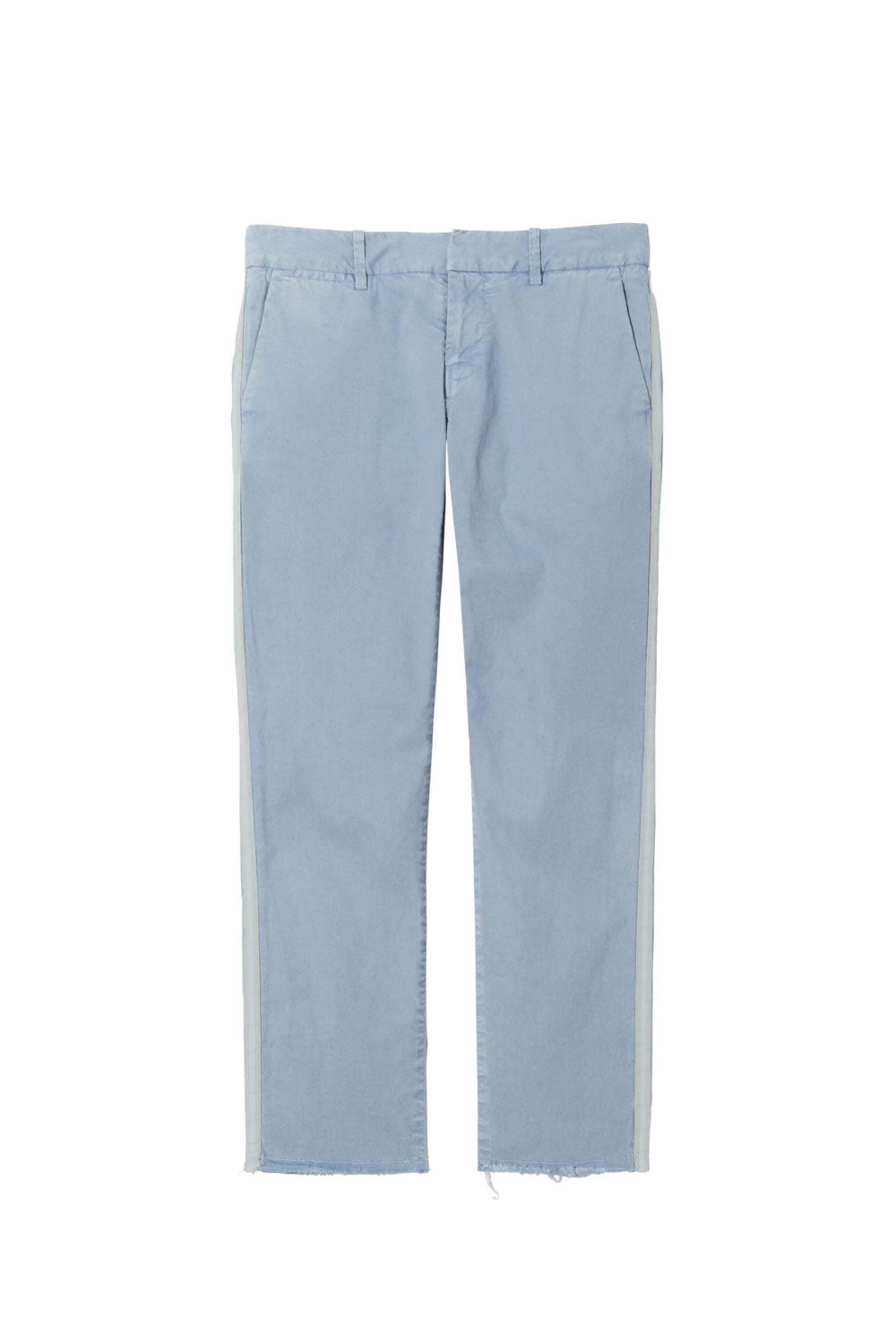 Nili Lotan - Steel Blue East Hampton Pant With Tape