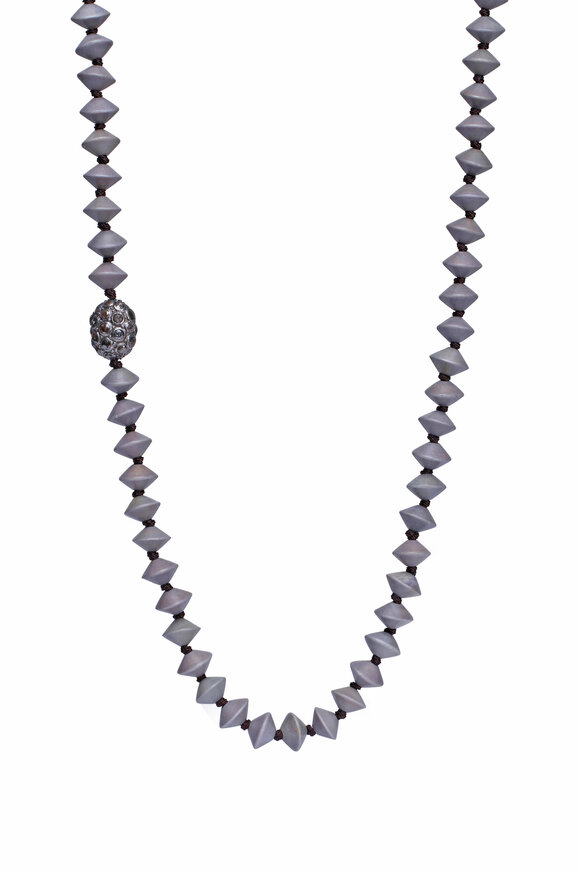 Brunello Cucinelli MZSFG2110C2657 関税送料込 Brunello Cucinelli - Silver Monili Thick Loops Necklace