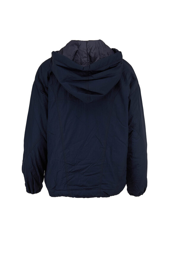 Vince - Hematite Nylon Hooded Jacket