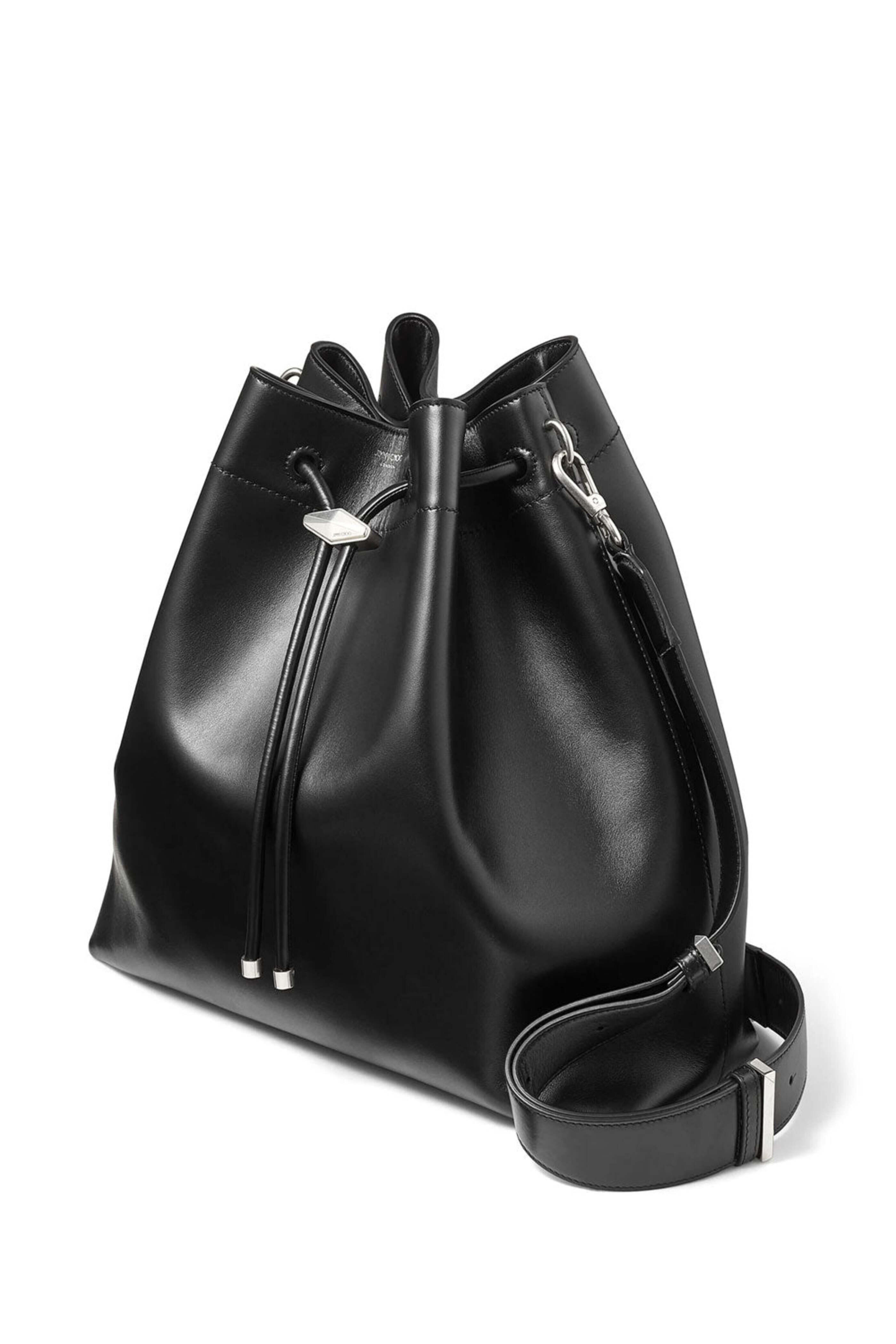 Jimmy Choo - Large Bucket Bag in Black | Mitchell Stores