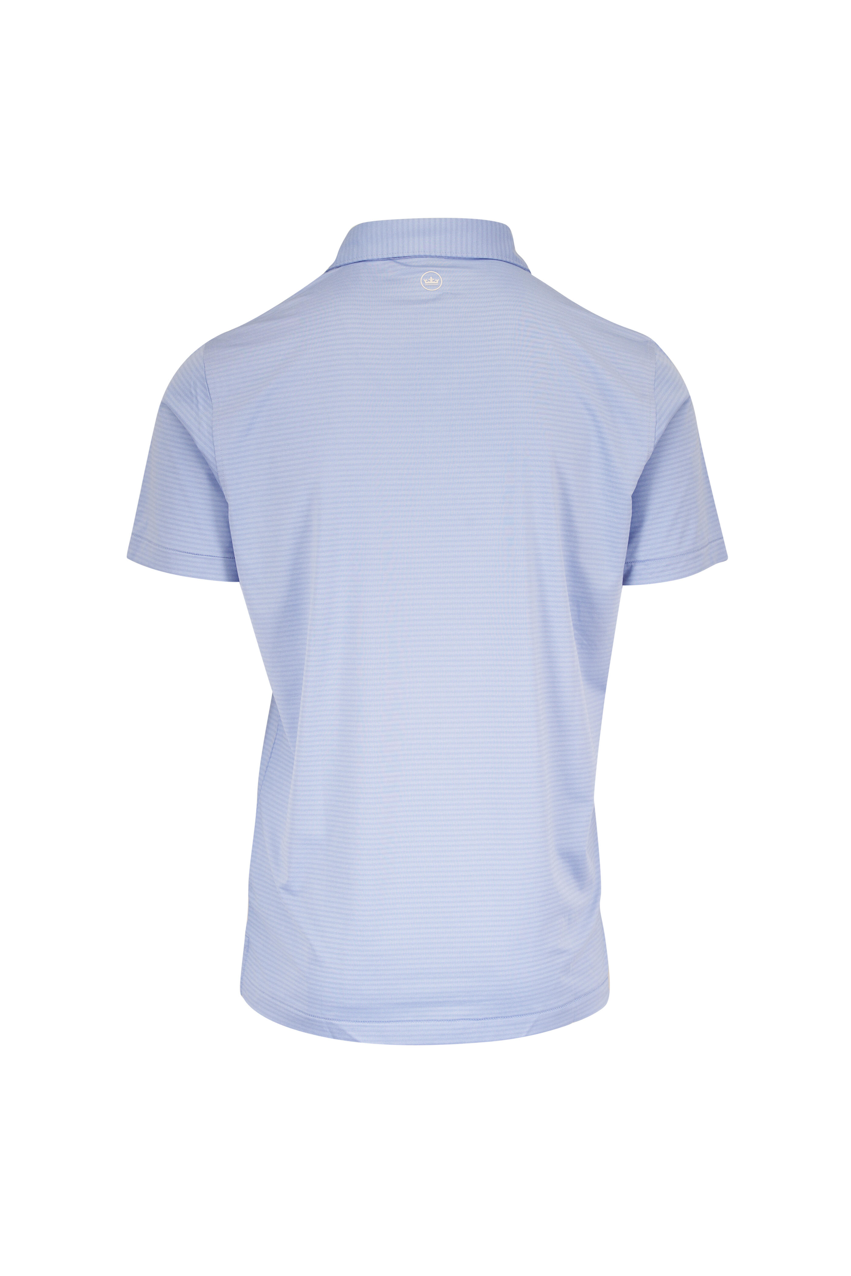 Peter Millar - Empire Iris Mist Performance Jersey Polo - view 6