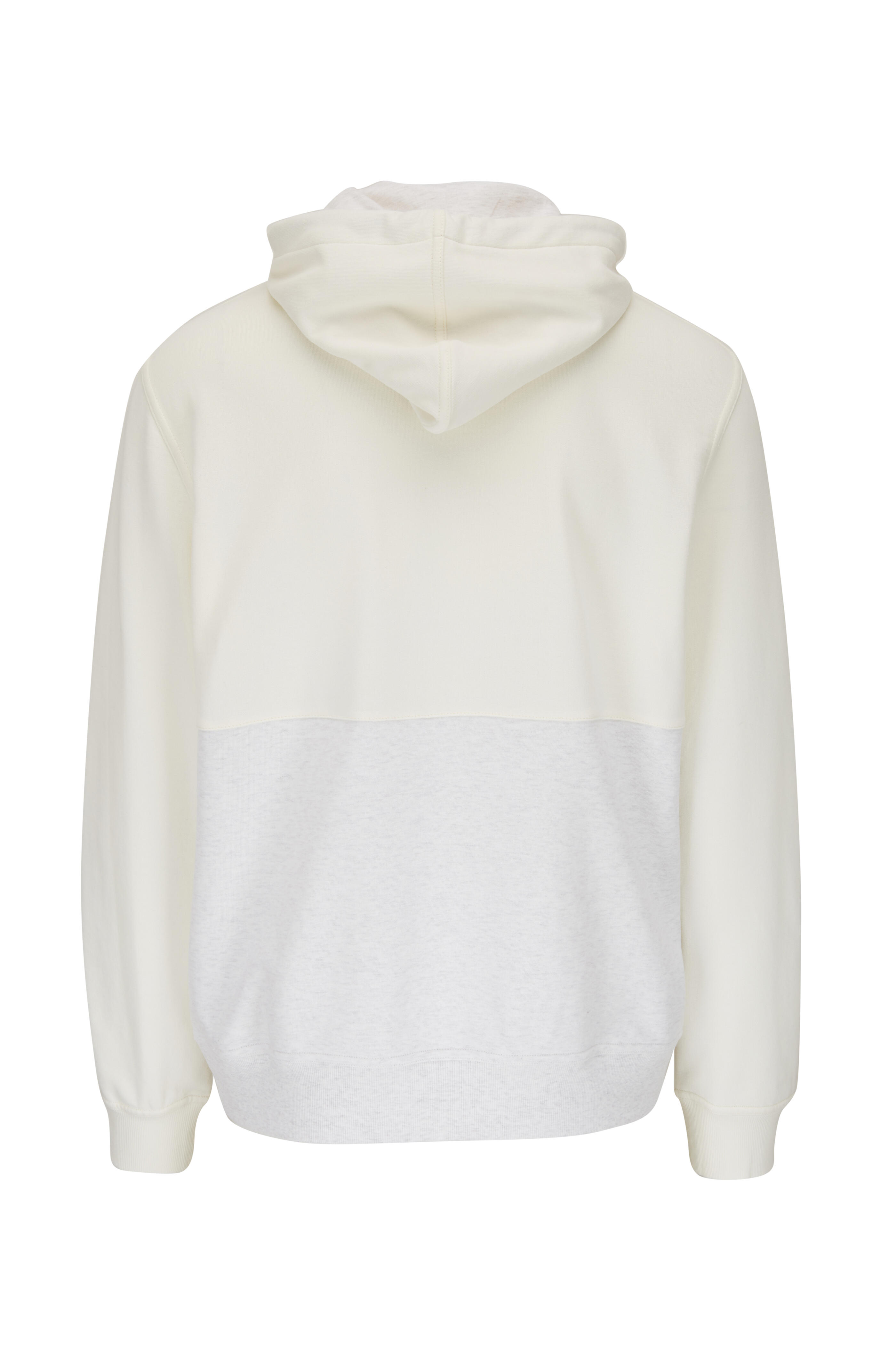 Colorblock Hoodie in Grey Mix