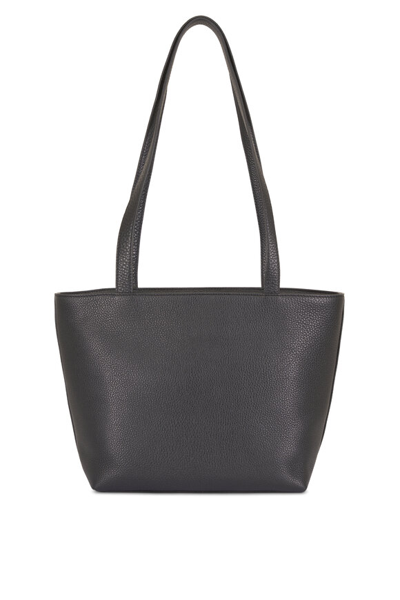The Row Parker Black ANS Leather Zip Tote - view 1