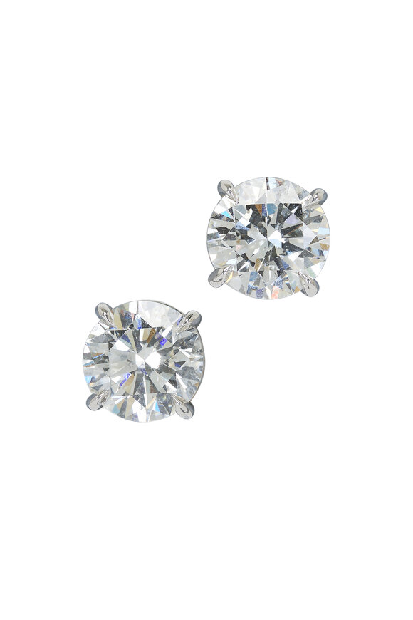 Louis Newman - Diamond Stud Earrings