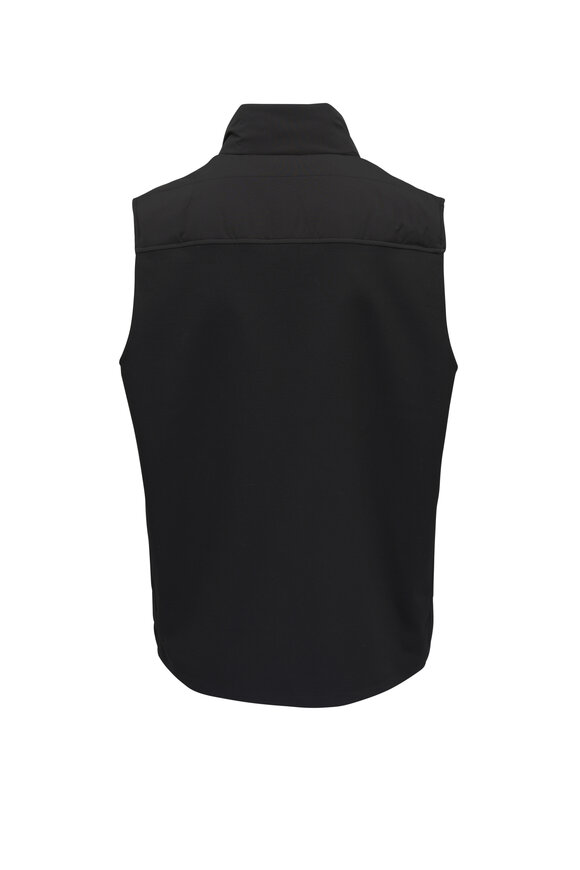 Patrick Assaraf - Black Quilted Vest