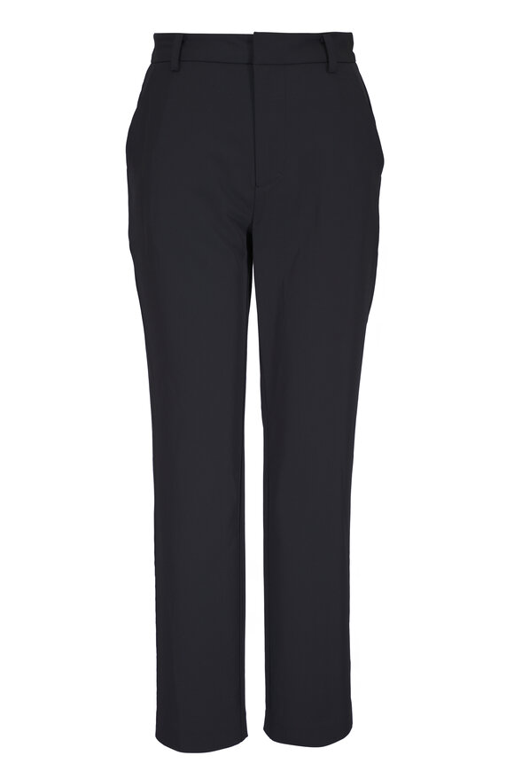 L'Agence Enola Black Straight Leg Pant