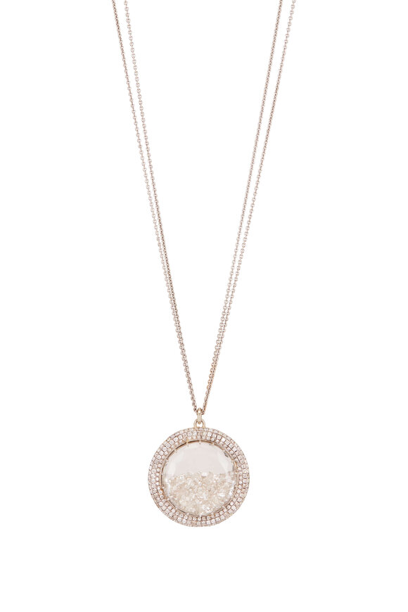 Renee Lewis - Shake© 11.2CT White Diamond Pendant Necklace