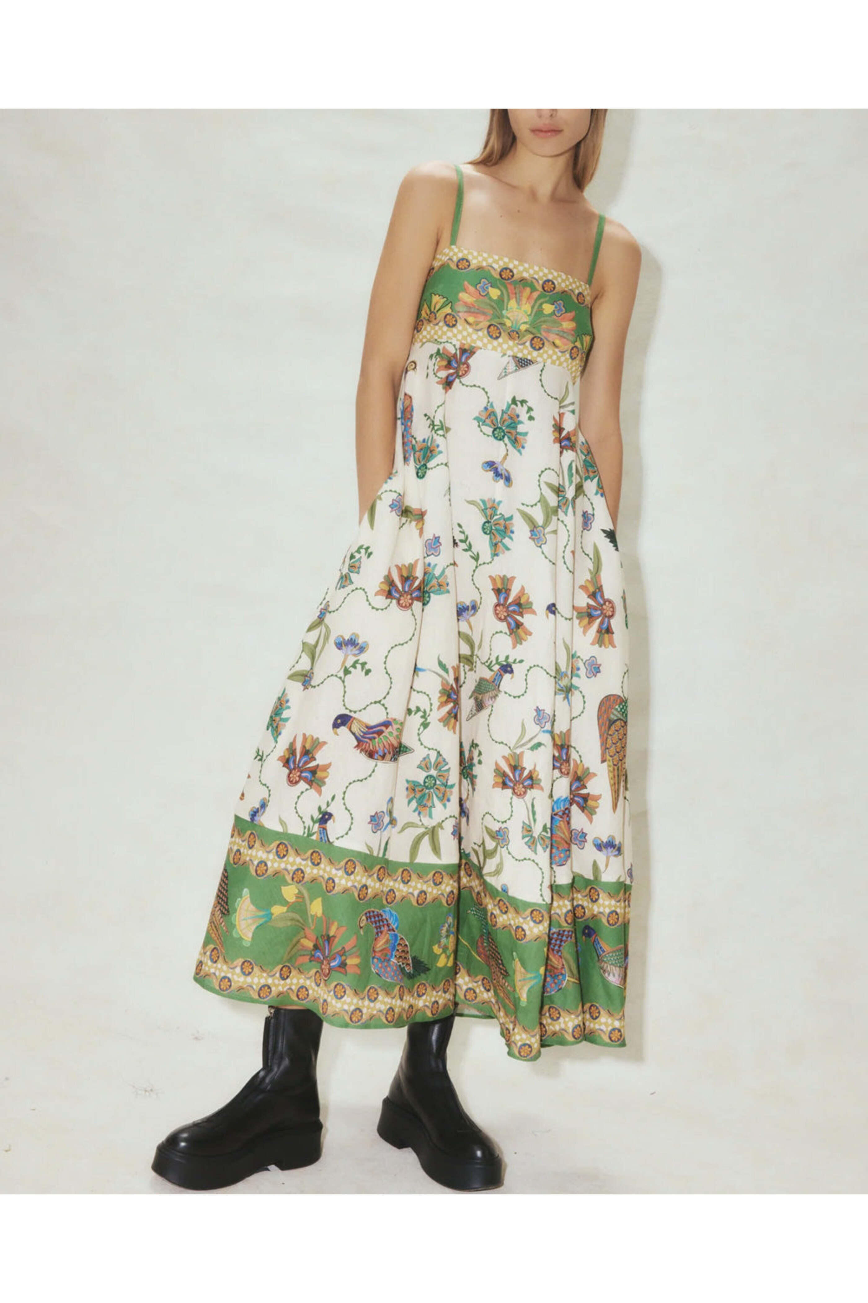 Alémais - Multicolor Birdie Maxi Sundress