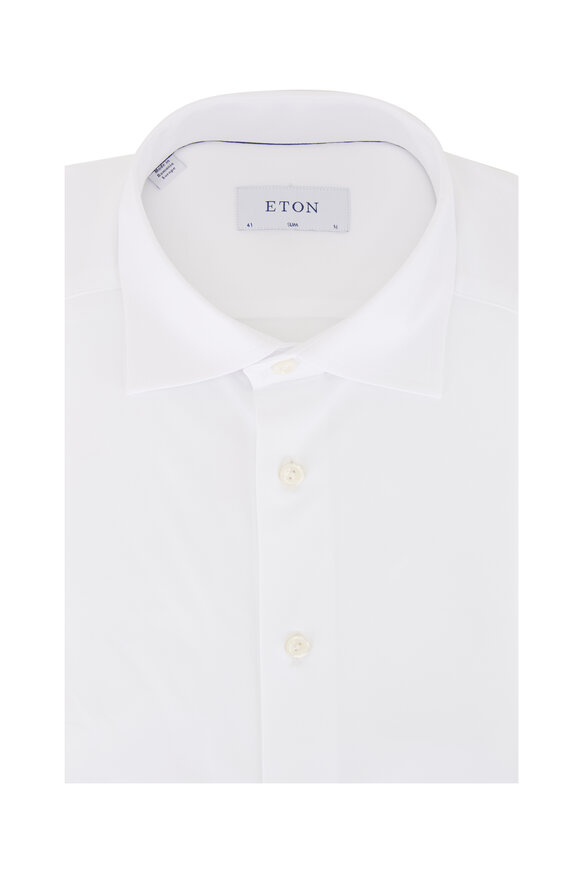 Eton - White Stretch Dress Shirt