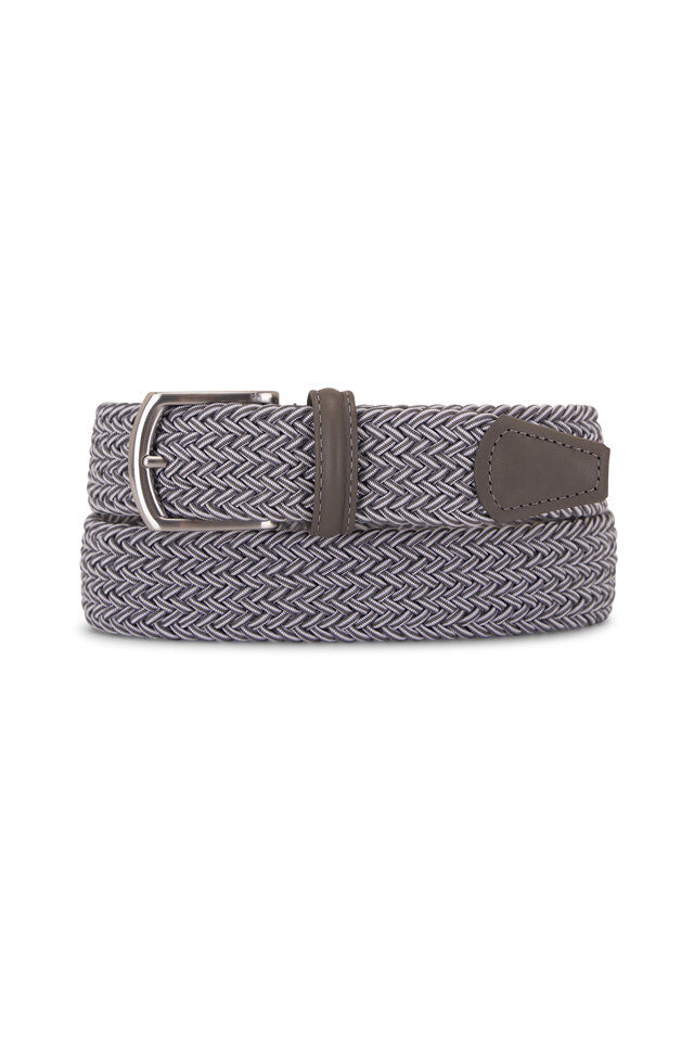 Anderson's - Woven Leather Belt | Mitchell Stores