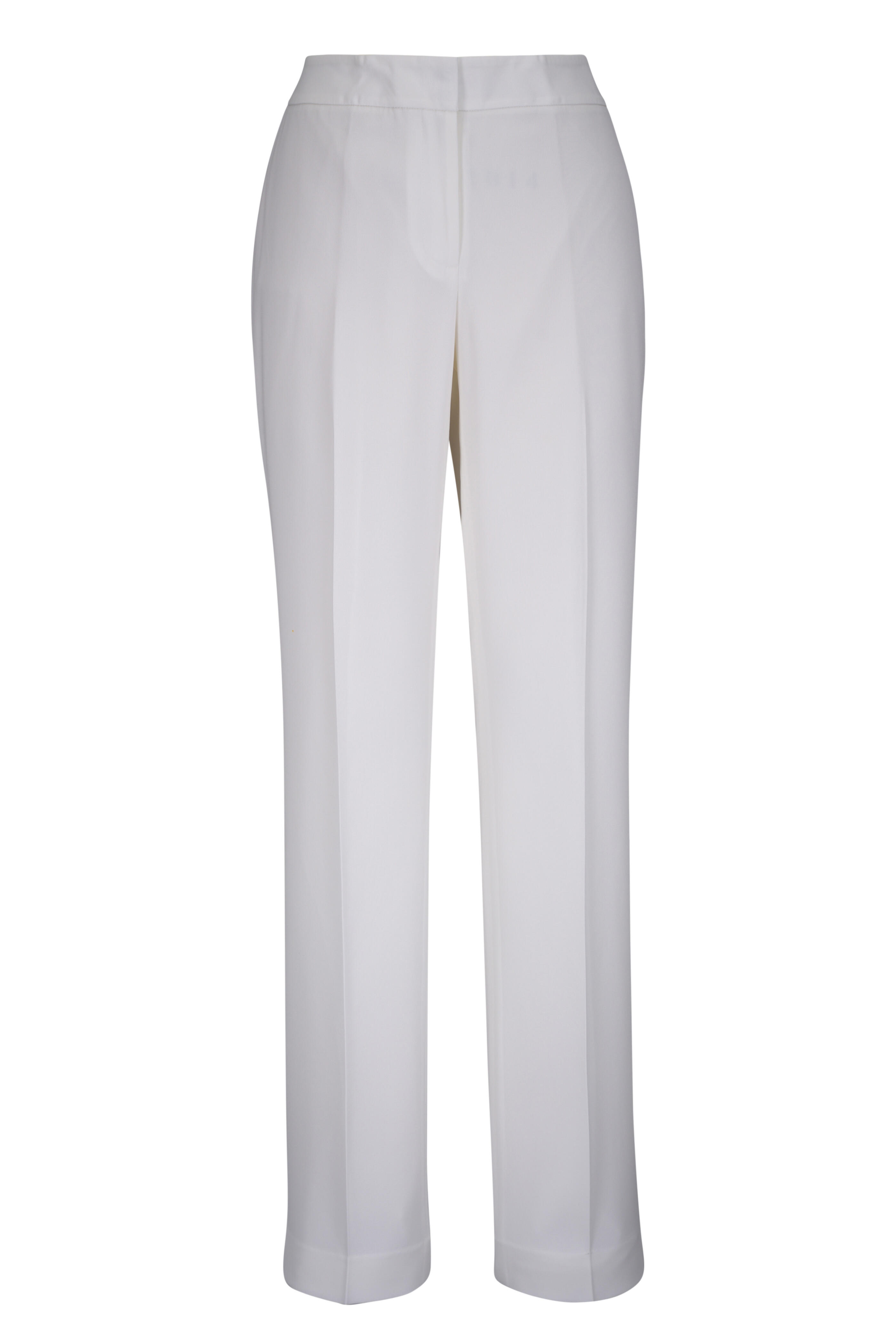 Lafayette 148 New York - Finesse Crepe Barrow White Pant