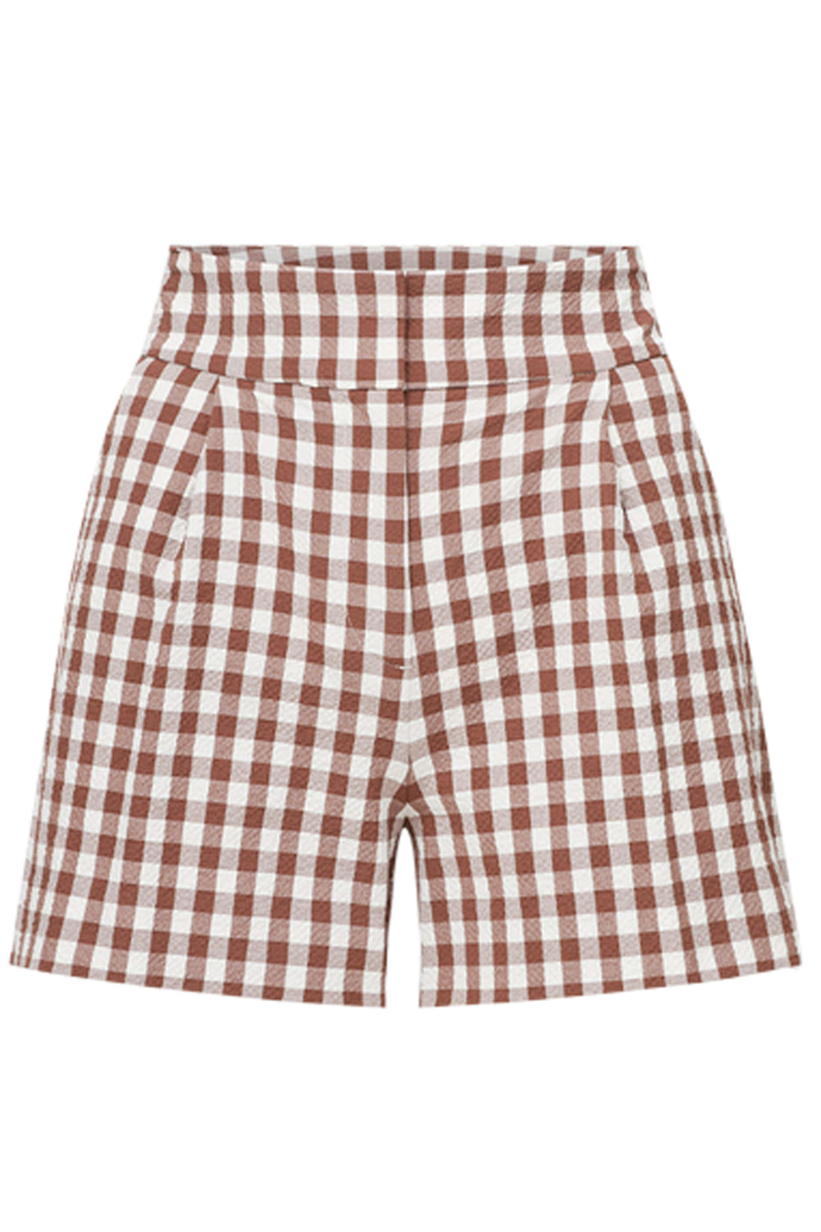 Veronica Beard - Haina Light Chicory & Dove Seersucker Short