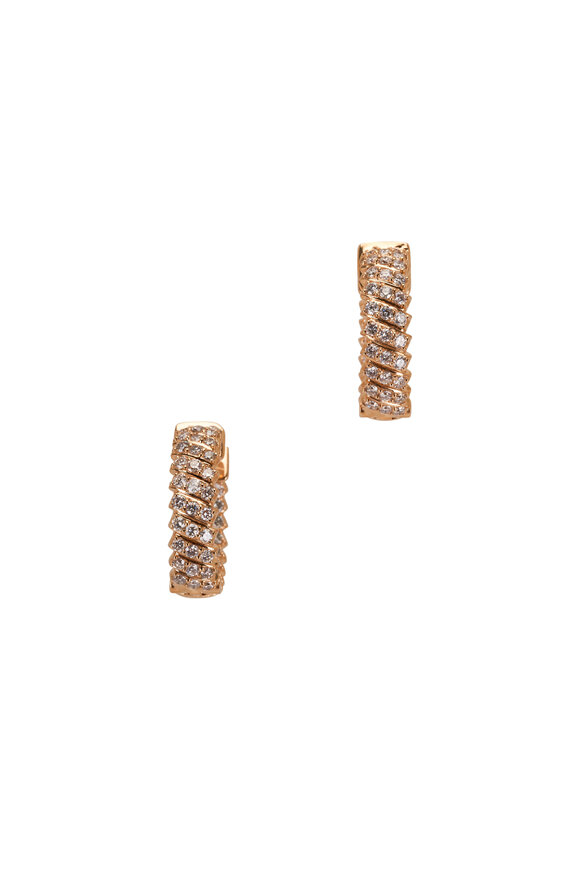 Genevieve Lau Berlin Diamond Hoop Earrings