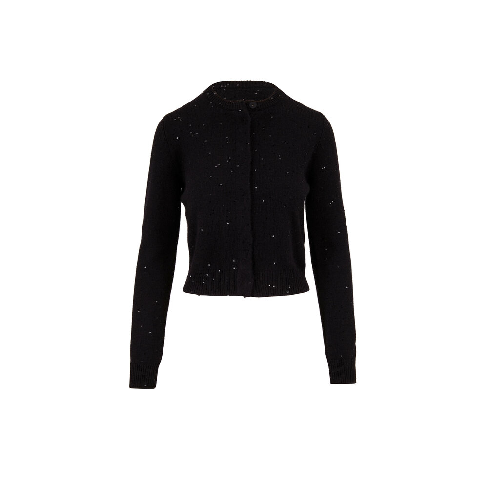 トップス FLUTED GLITTER CROPPED SHIRT CARDIGAN CFCL(シーエフシーエル)】 PARIGOT別注 FLUTED GLITTER CROPPED SHIRT
