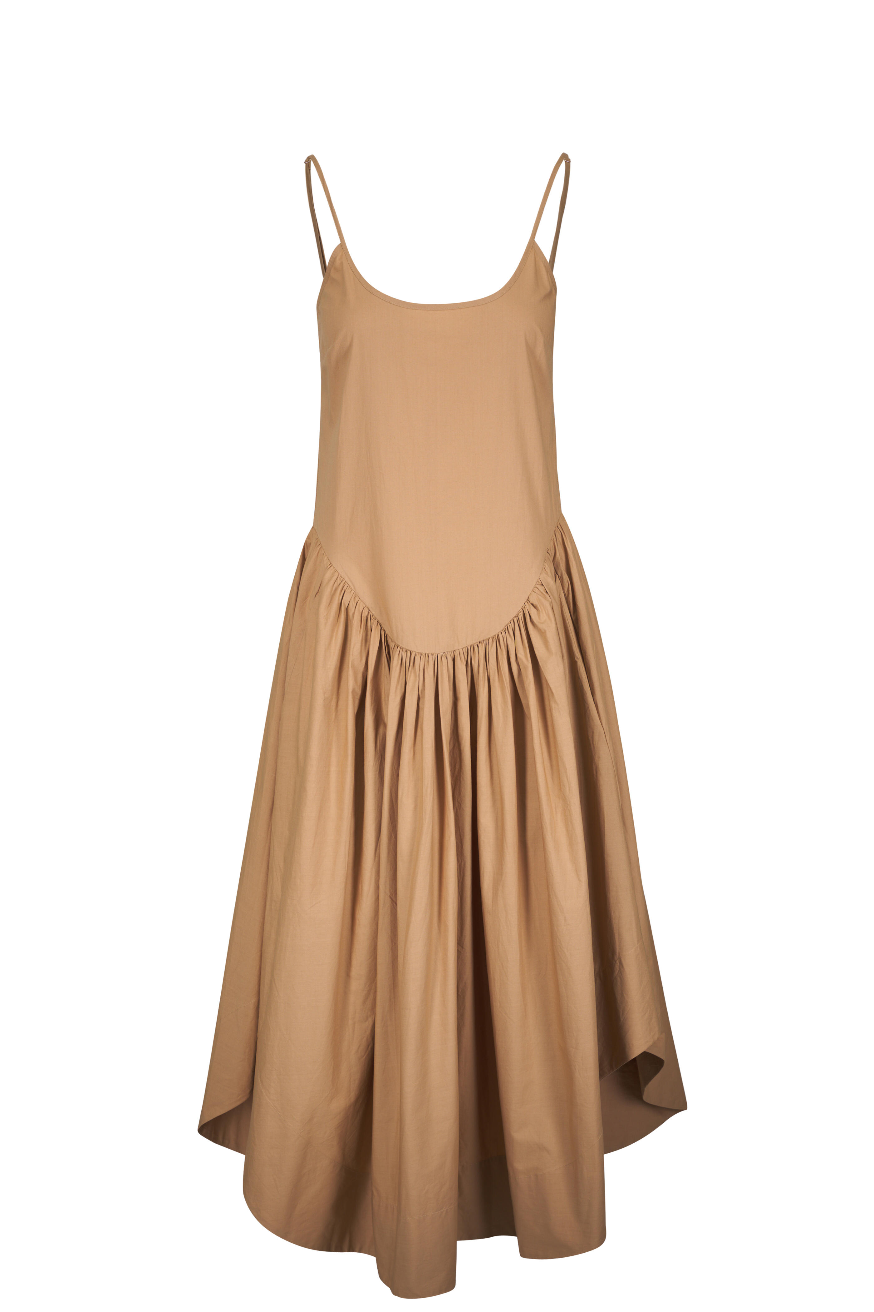 Citizens of Humanity - Ari Khaki Cotton Midi Dress