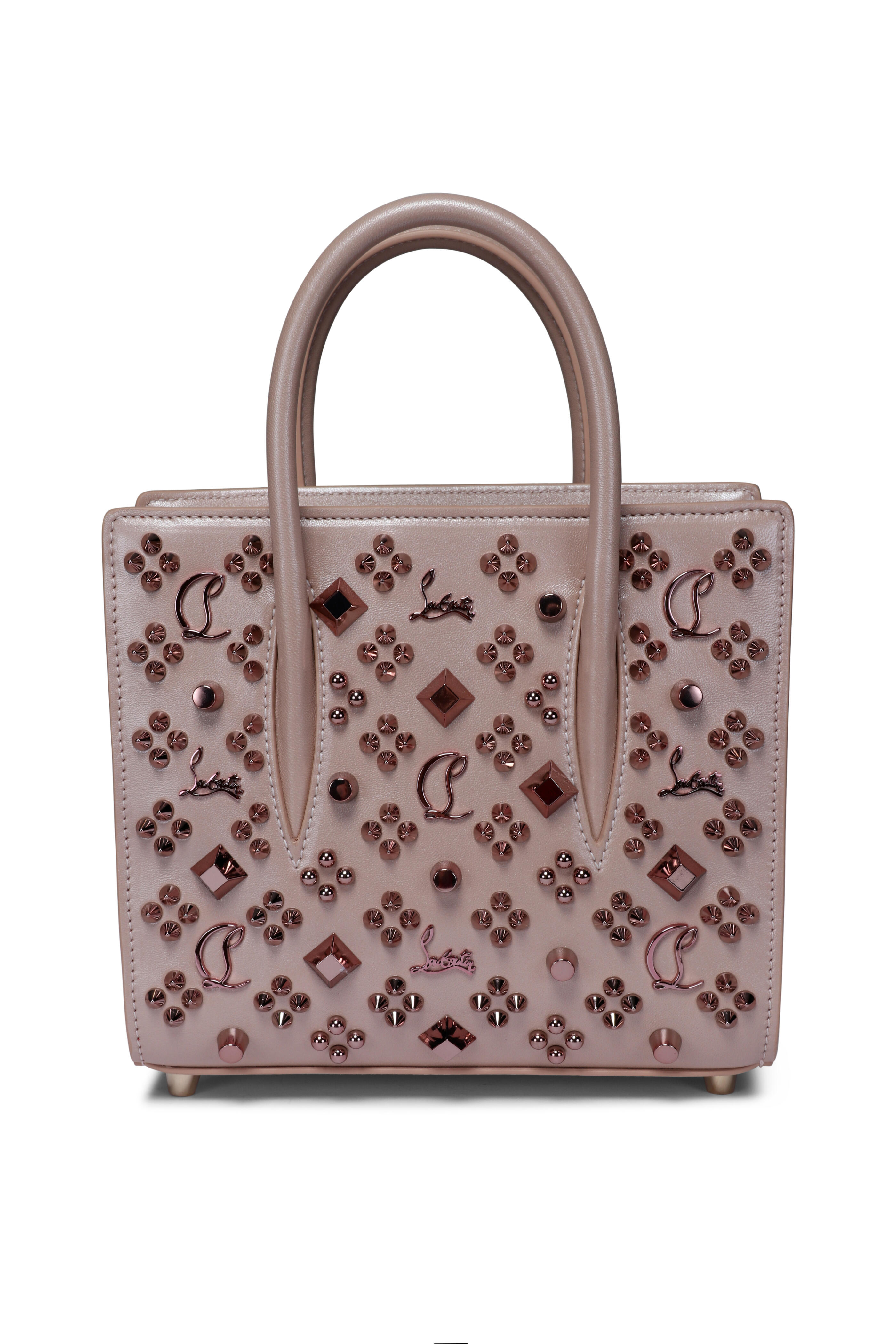 Christian Louboutin - Mini Paloma Milk Leather Top Handle Bag