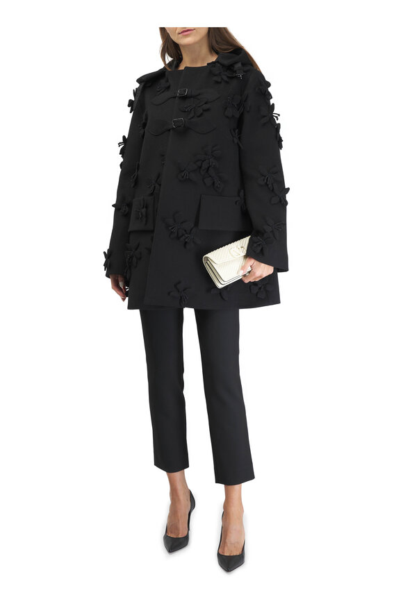 Valentino - Montgomery 3D Embellished Coat