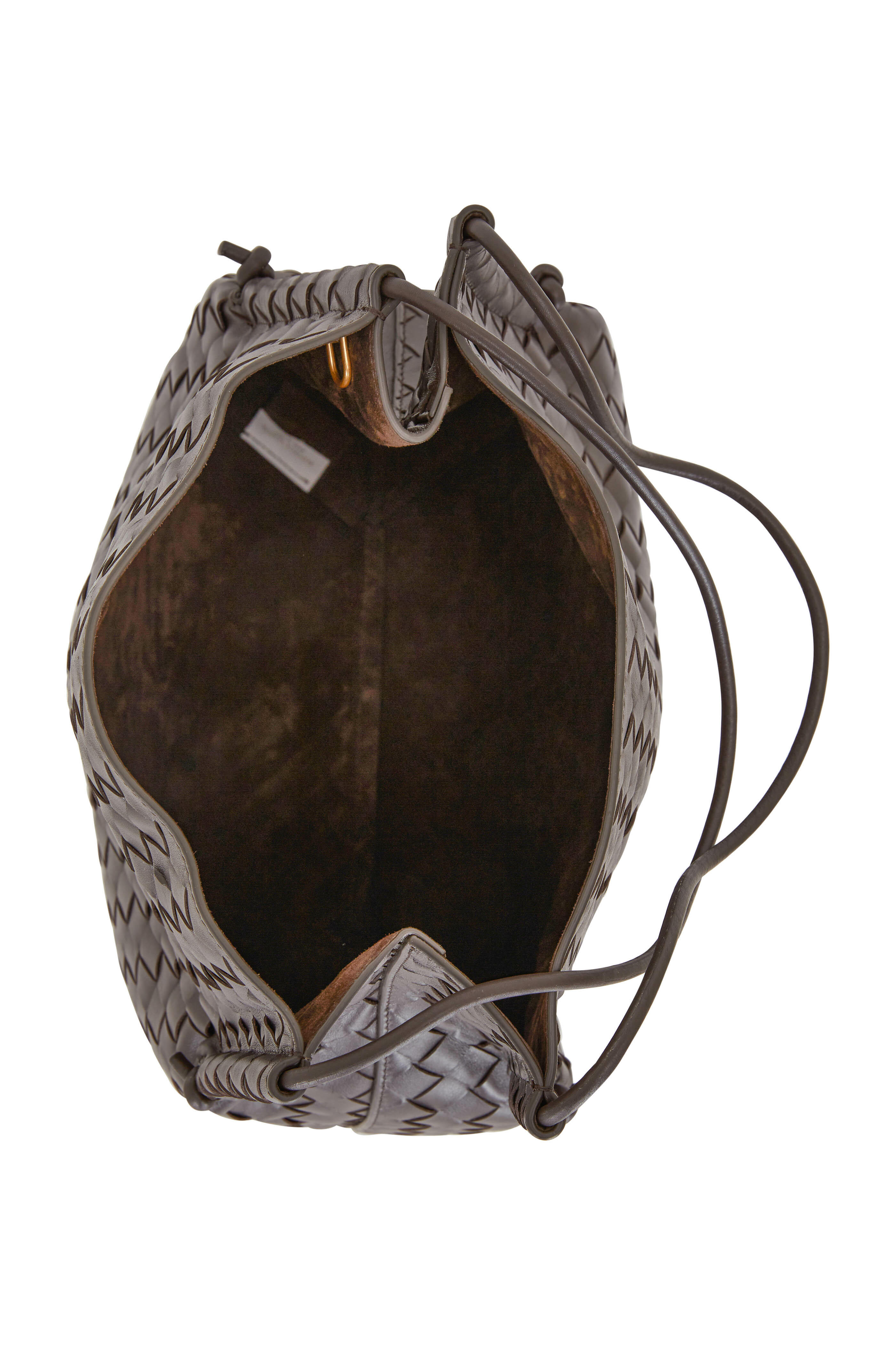 Bottega Veneta - Dark Brown Woven Nappa Leather Shopper