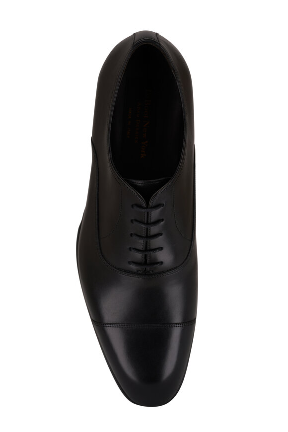 To Boot New York Nico Black Leather Lace Up Dress Shoe - view 3