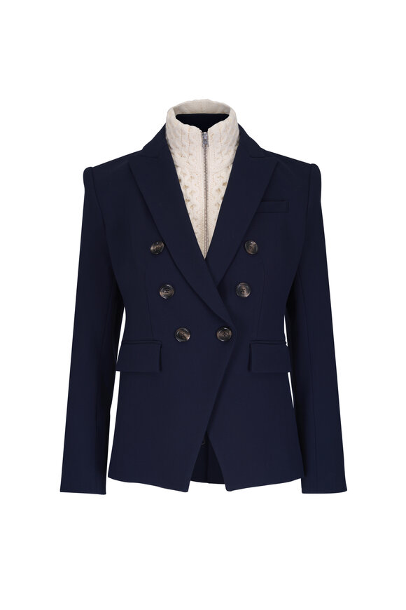 Veronica Beard The Miller Navy & Cream Dickey Jacket Kit - view 1
