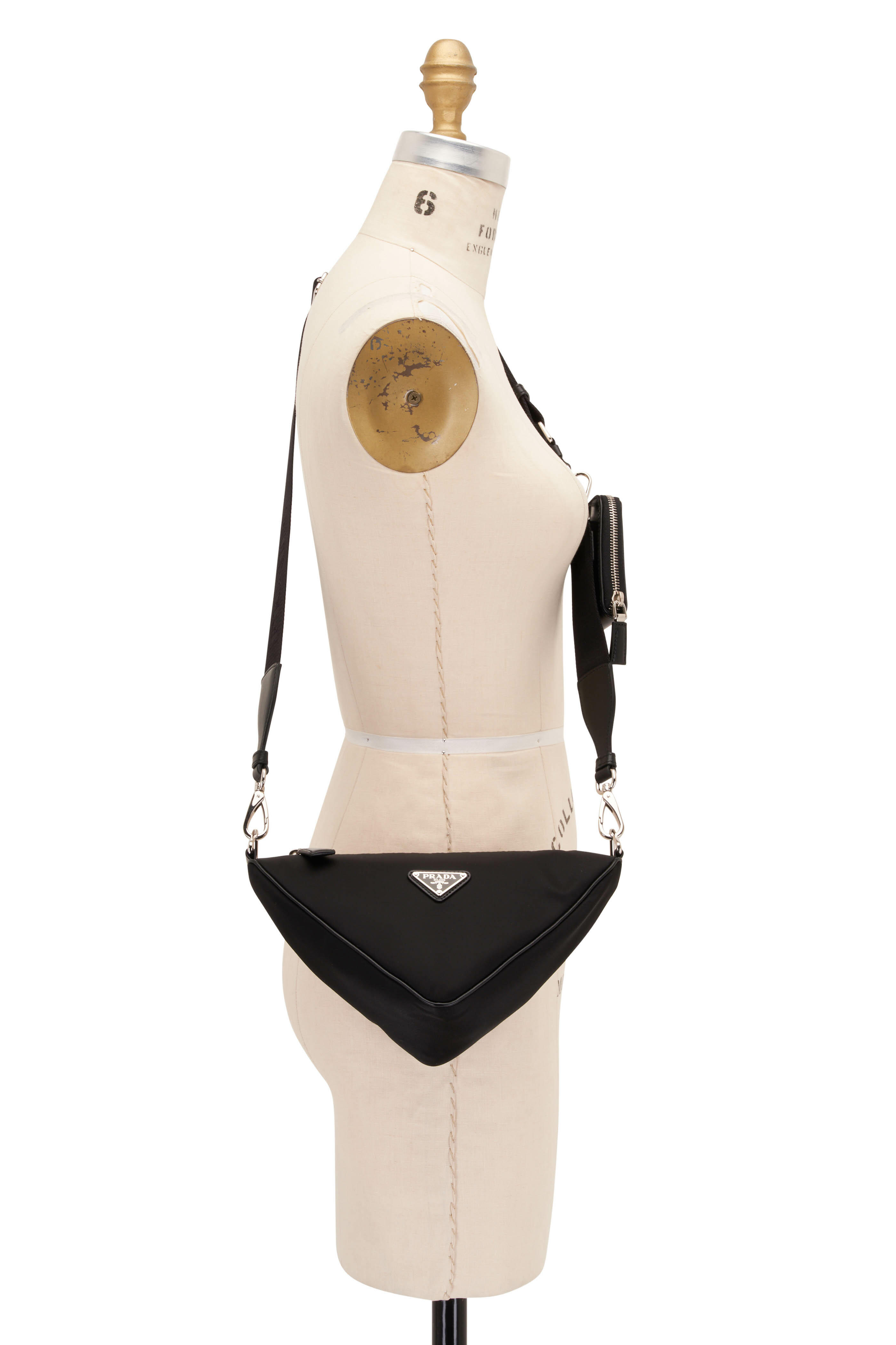 Prada Triangle Re-nylon Shoulder Bag – Bobobobo