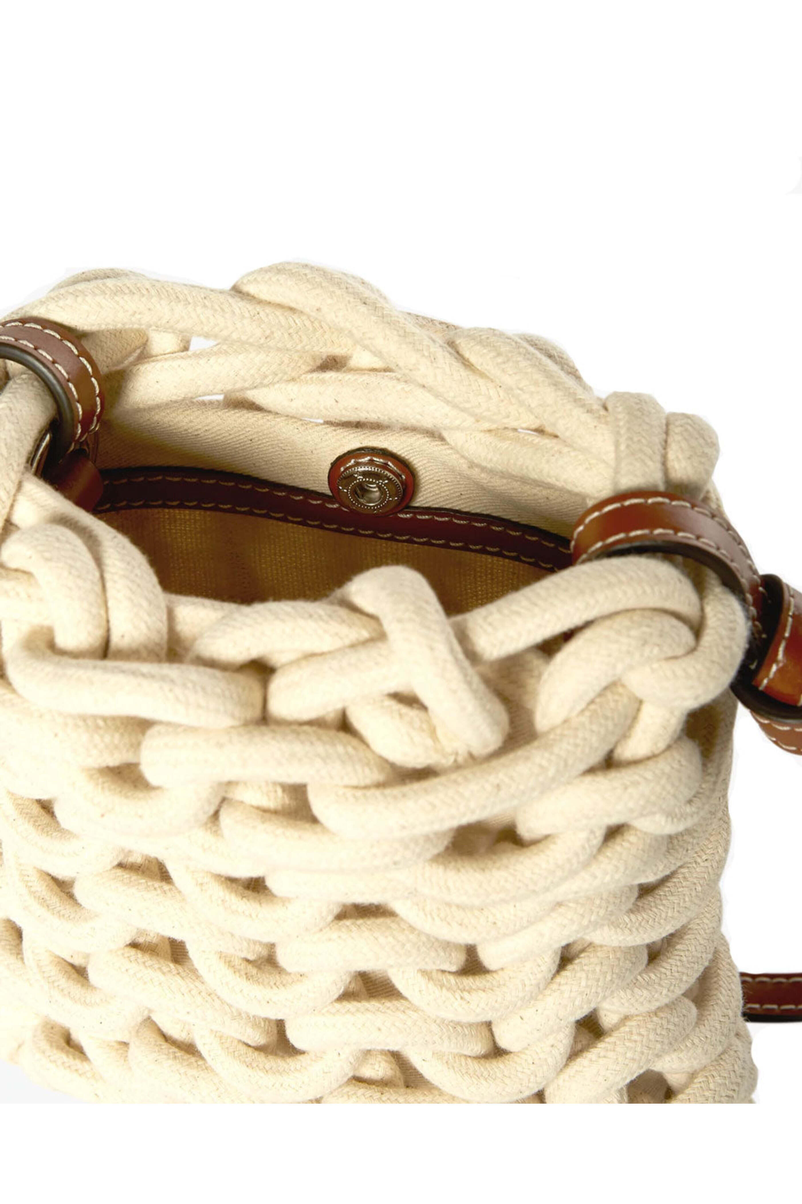 Staud - Mini Corda Crossbody Bag in Natural Tan