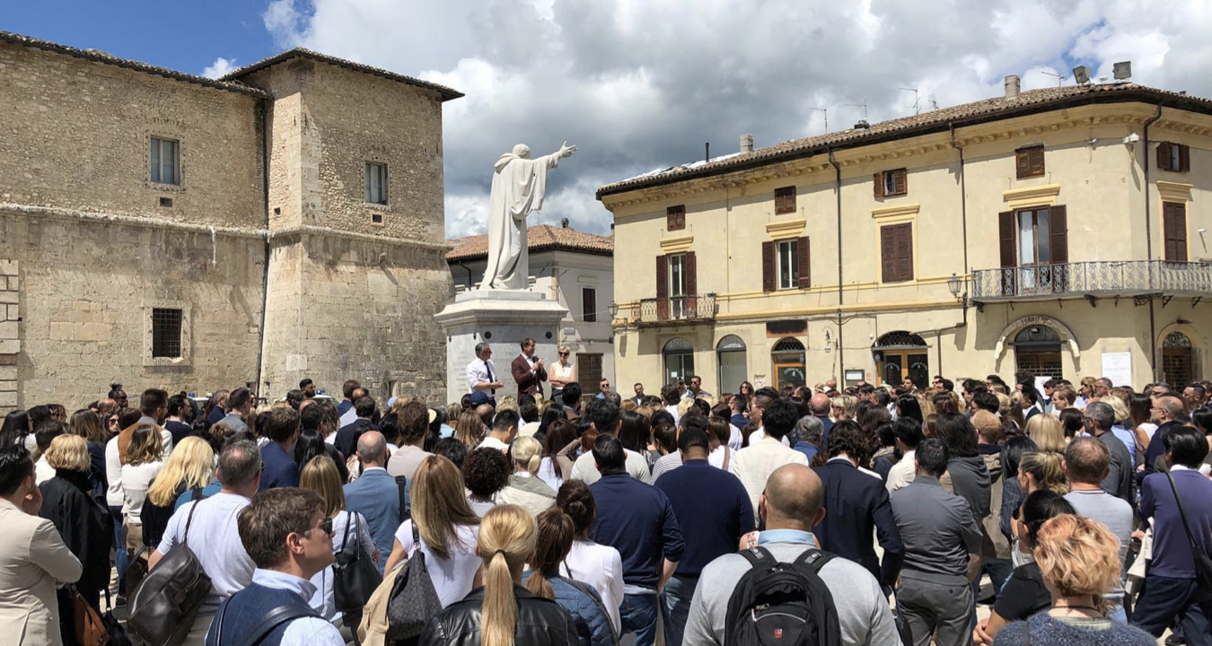 Presentation and tour of the city of Norcia in Italy Tour of the City of Norcia
