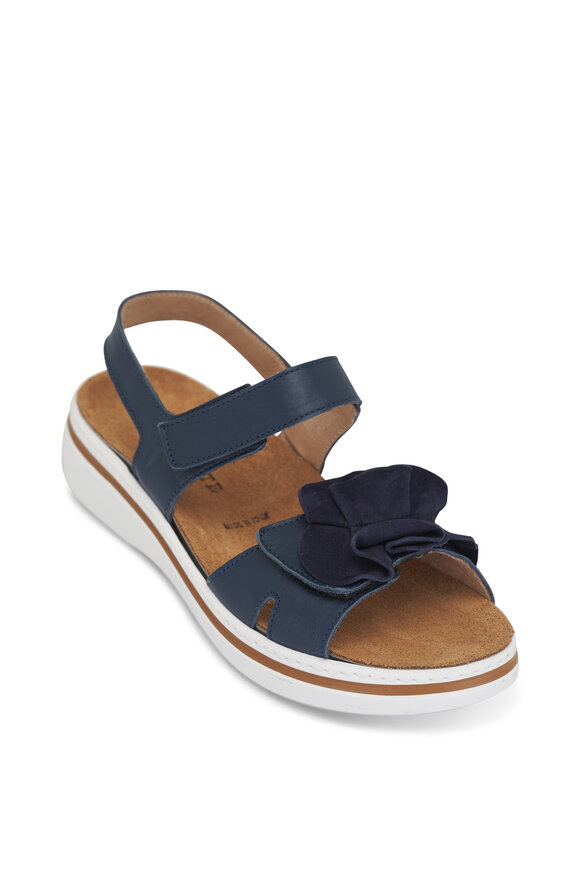 Ron White Frances French Navy Blue Sandal